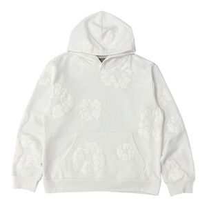 DENIM TEARS THE “COTTON WREATH” SWEATSHIRT HOODIE WHITE SIZE XXL